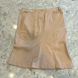 Black House/White Market knee length skirt in khaki, size 4